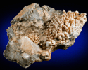 Quartz pseudomorphs after Natrolite from Randsburg Wash, Kern County(?), California