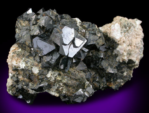 Magnetite from Imilchil, Errachidia, Morocco