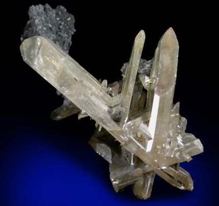 Cerussite (sixling-twinned) from Tsumeb Mine, Otavi-Bergland District, Oshikoto, Namibia