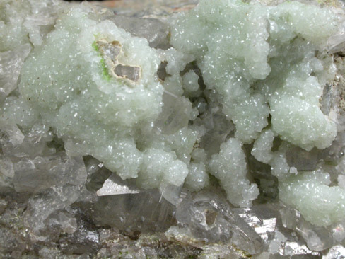 Willemite on Cerussite from Tsumeb Mine, Otavi-Bergland District, Oshikoto, Namibia