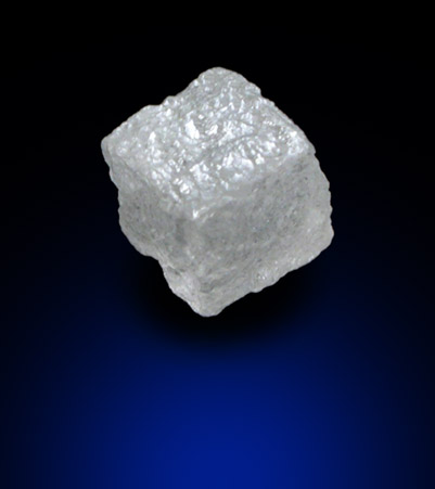 Diamond (0.33 carat colorless cubic crystal) from Magna Egoli Mine, Zimmi property along the Sewa River, Sierra Leone