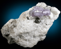 Fluorapatite on Albite from Laghman Province, Afghanistan