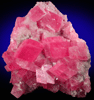 Rhodochrosite on Quartz from Sweet Home Mine, Buckskin Gulch, Alma District, Park County, Colorado