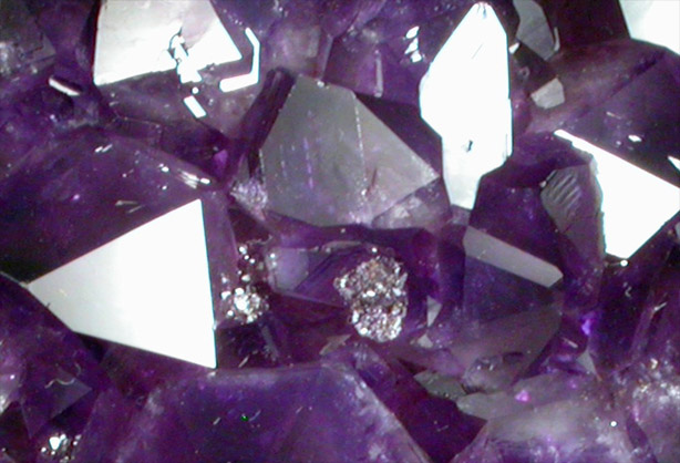 Quartz var. Amethyst from Catalan Agate-Amethyst District, Souther Paran Basalt Basin, Artigas, Uruguay