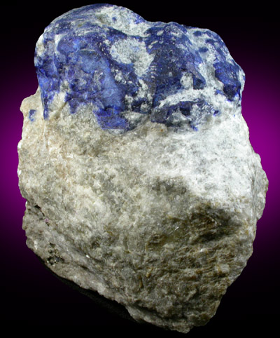 Lazurite var. Lapis Lazuli from Sar-e-sang, Kokscha Valley, Badakshan, Afghanistan (Type Locality for Lazurite)