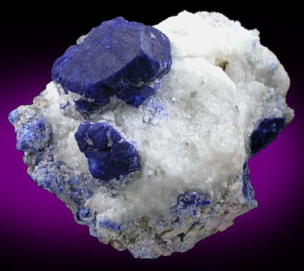 Lazurite var. Lapis Lazuli from Sar-e-sang, Kokscha Valley, Badakshan, Afghanistan (Type Locality for Lazurite)