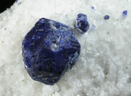 Lazurite var. Lapis Lazuli from Sar-e-sang, Kokscha Valley, Badakshan, Afghanistan (Type Locality for Lazurite)