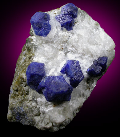 Lazurite var. Lapis Lazuli from Sar-e-sang, Kokscha Valley, Badakshan, Afghanistan (Type Locality for Lazurite)