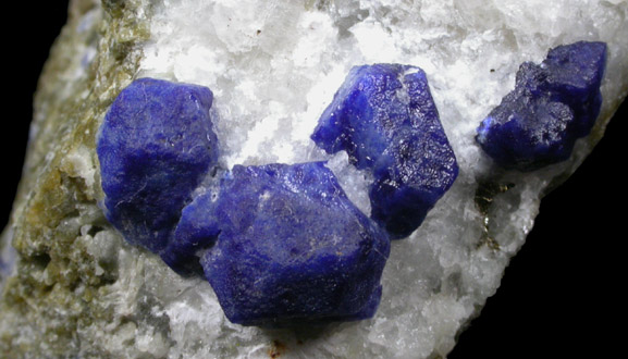 Lazurite var. Lapis Lazuli from Sar-e-sang, Kokscha Valley, Badakshan, Afghanistan (Type Locality for Lazurite)