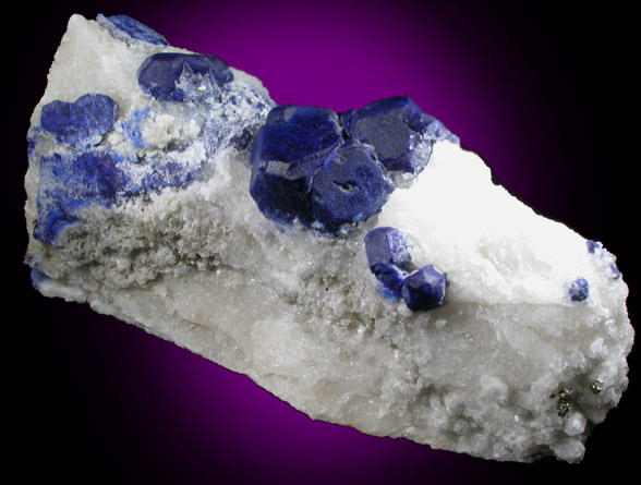 Lazurite var. Lapis Lazuli from Sar-e-sang, Kokscha Valley, Badakshan, Afghanistan (Type Locality for Lazurite)