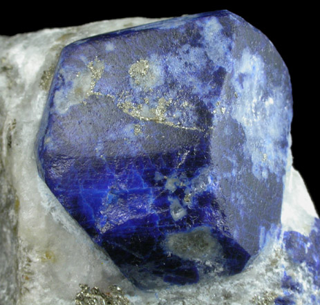 Lazurite var. Lapis Lazuli from Sar-e-sang, Kokscha Valley, Badakshan, Afghanistan (Type Locality for Lazurite)