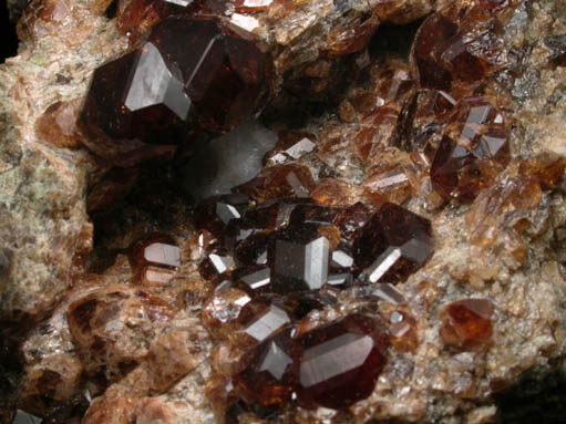 Grossular Garnet from Coyote Front Range, near Bishop, Inyo County, California