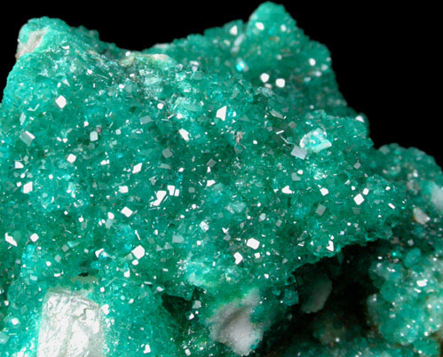 Dioptase from Tsumeb Mine, Otavi-Bergland District, Oshikoto, Namibia