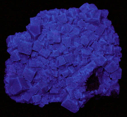 Fluorite (interpenetrant-twinned) from Rogerley Mine, County Durham, England