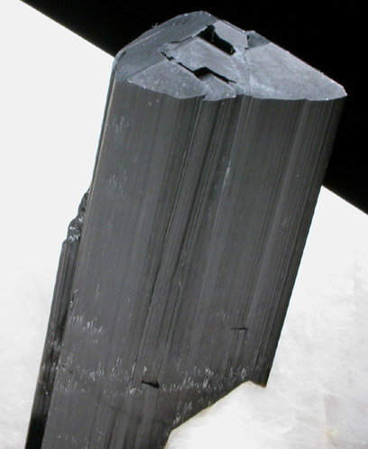 Schorl Tourmaline on Microcline from Laghman Province, Afghanistan