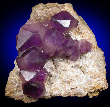 Quartz var. Amethyst from Moqor, Mqakkhar Mountains, Ghanzi Province, Afghanistan