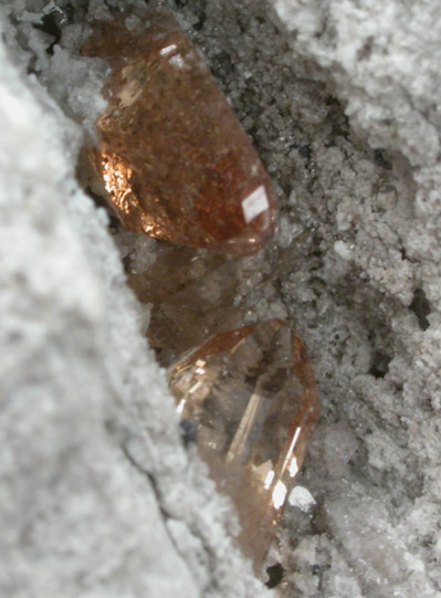 Topaz in rhyolite from Topaz Mountain, Thomas Range, Juab County, Utah