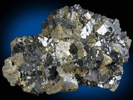 Sphalerite, Pyrite, Quartz from Casapalca District, Huarochiri Province, Peru