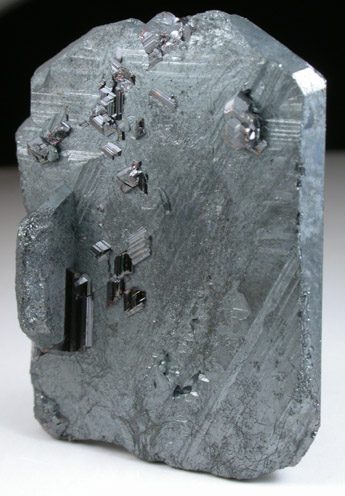 Hematite pseudomorph after Ilmenite with Rutile from Mwinilunga, North-Western Province, Zambia