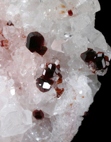 Uvite Tourmaline on Magnesite from Brumado District, Serra das guas, Bahia, Brazil