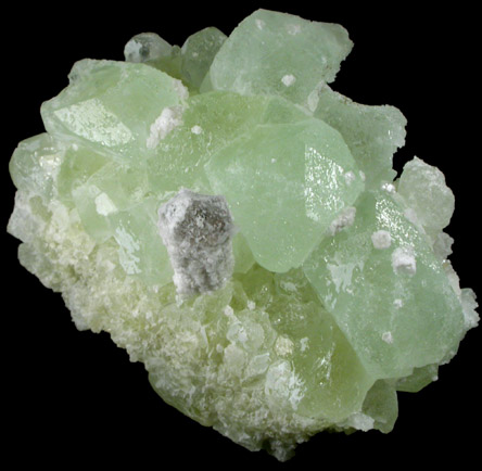 Datolite with Quartz from Dalnegorsk, Primorskiy Kray, Russia