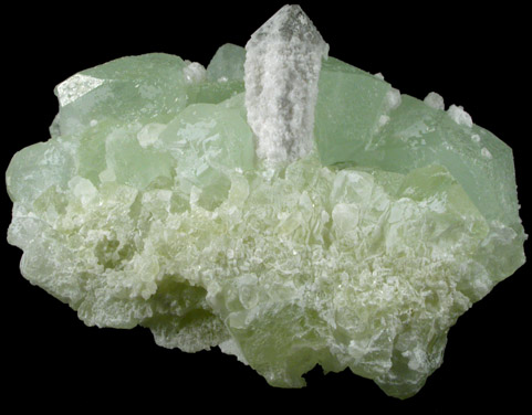 Datolite with Quartz from Dalnegorsk, Primorskiy Kray, Russia