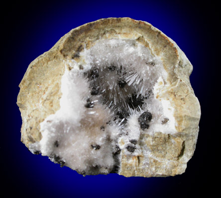 Kutnohorite and Aragonite from Levane, Val D'Arno, Tuscany, Italy