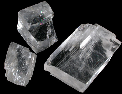 Calcite var. Iceland Spar from Helgustadur Mine, near Budarey, Iceland (Type Locality for Iceland Spar)