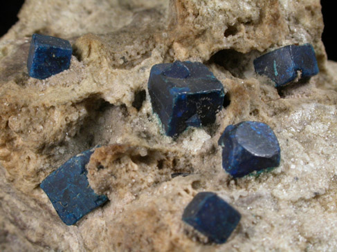 Boleite on matrix from Boleo District, near Santa Rosala, Baja California Sur, Mexico (Type Locality for Boleite)