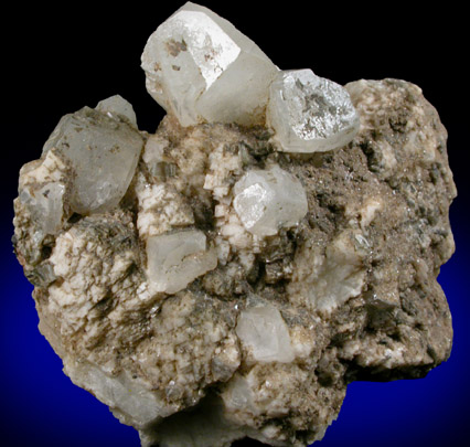 Hydroxylherderite on Albite with Muscovite from Mount Apatite, Auburn, Androscoggin County, Maine