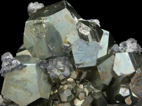 Pyrite and Tetrahedrite from Park City District, Summit County, Utah