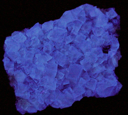 Fluorite on Siderite with Calcite from West Cumberland Iron Mining District, Cumbria, England