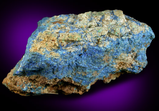 Azurite from Franklin District, Sussex County, New Jersey
