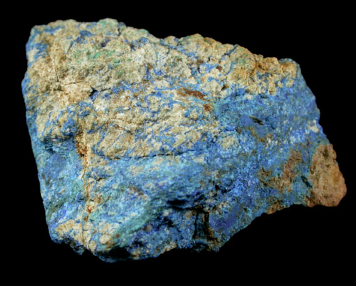 Azurite from Franklin District, Sussex County, New Jersey