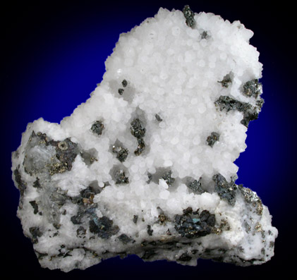Tennantite-Tetrahedrite on Quartz from El Cobre Mine, Concepcion del Oro, Zacatecas, Mexico