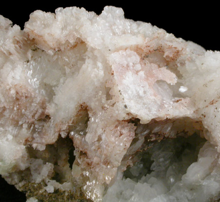 Aragonite pseudomorphs after Anhydrite from New Street Quarry, Paterson, Passaic County, New Jersey