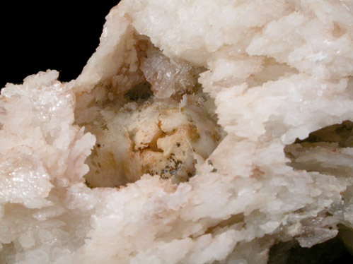 Aragonite pseudomorphs after Anhydrite from New Street Quarry, Paterson, Passaic County, New Jersey