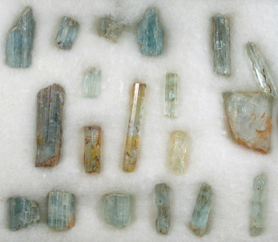 Beryl var. Aquamarine from Mount Antero, Chaffee County, Colorado