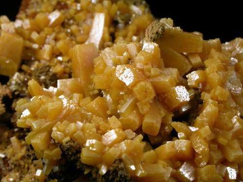 Wulfenite from Mina Ojuela, San Juan Poniente Vein, Level 6, Mapimi, Durango, Mexico