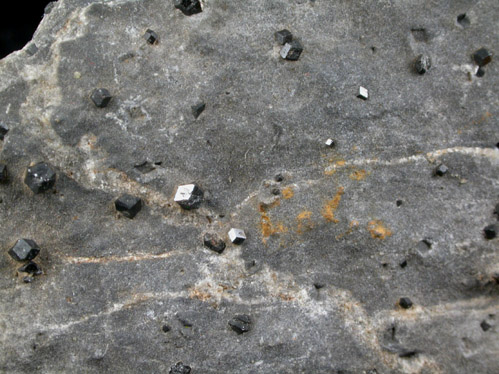 Andradite var. Pyreneite Garnet from near Bareges, Haute-Pyrenes, France