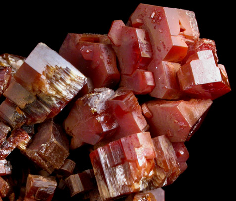 Vanadinite from Mibladen, Haute Moulouya Basin, Zeida-Aouli-Mibladen belt, Midelt Province, Morocco