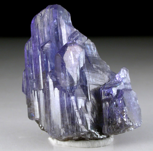 Zoisite var. Tanzanite from Merelani Hills, western slope of Lelatama Mountains, Arusha Region, Tanzania (Type Locality for Tanzanite)