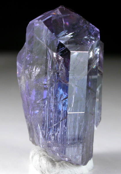 Zoisite var. Tanzanite from Merelani Hills, western slope of Lelatama Mountains, Arusha Region, Tanzania (Type Locality for Tanzanite)