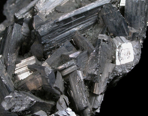 Enargite from Butte Mining District, Summit Valley, Silver Bow County, Montana