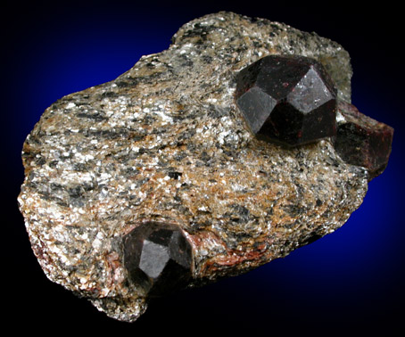 Almandine Garnet from Redding, Fairfield County, Connecticut