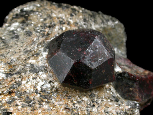 Almandine Garnet from Redding, Fairfield County, Connecticut