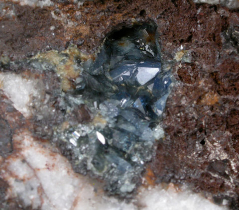 Scorodite from Dernbach, Nassau, Rhineland-Palatinate, Germany