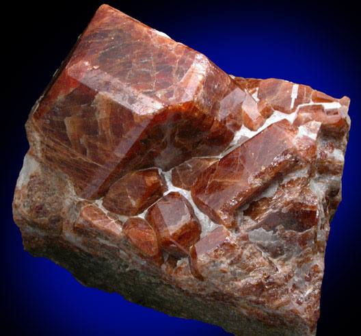 Grossular Garnet from north shore of Panther Pond (Camp Hinds), Raymond, Cumberland County, Maine