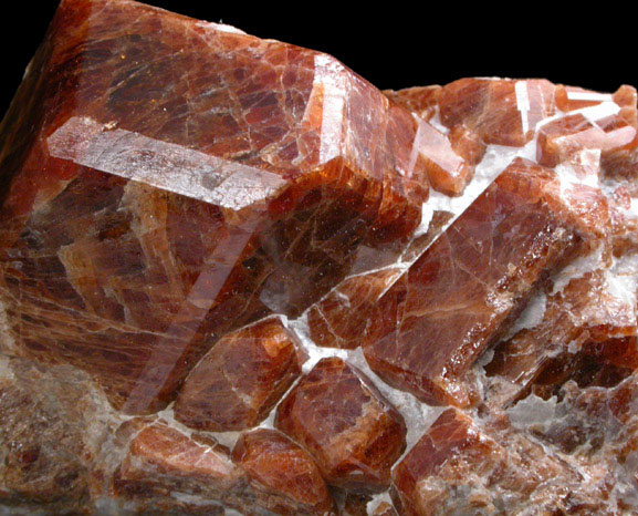 Grossular Garnet from north shore of Panther Pond (Camp Hinds), Raymond, Cumberland County, Maine