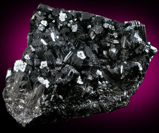 Manganite from (Lucy Mine), Negaunee District, Marquette County, Michigan